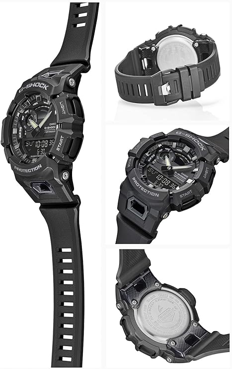 CASIO G-SHOCK BLUETOOTH PEDOMETER ANALOG DIGITAL BLACK MEN WATCH GBA-900-1AJF