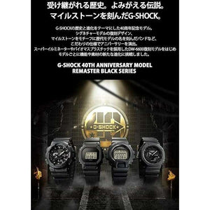 ROOK JAPAN:CASIO G-SHOCK 40TH ANNIVERSARY REMASTER BLACK SERIES MEN WATCH GA-2140RE-1AJR,JDM Watch,Casio G-Shock