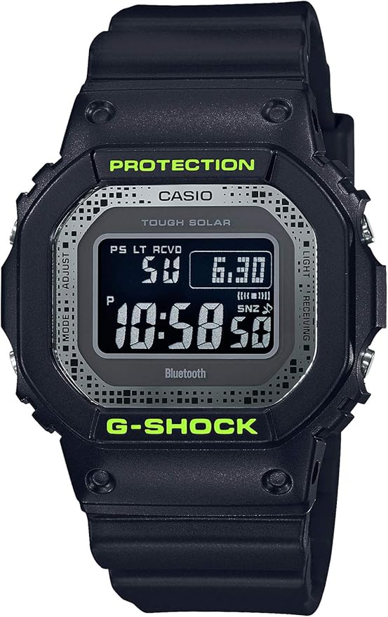 CASIO G-SHOCK BLACK AND YELLOW SERIES DIGITAL MEN WATCH GW-B5600DC-1JF