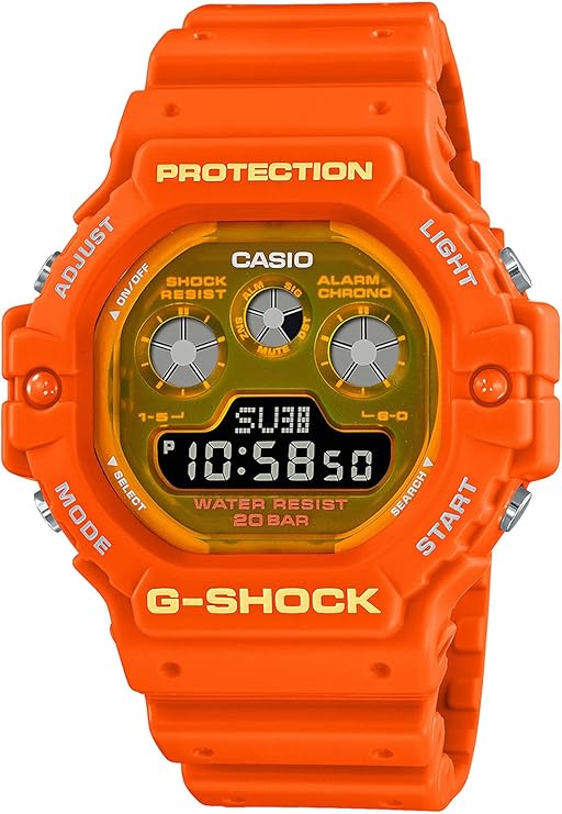 CASIO G-SHOCK LIMITED MODEL ORANGE DIGITAL MEN WATCH DW-5900TS-4JF