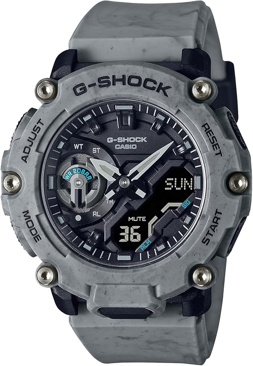 CASIO G-SHOCK SAND LAND SERIES GREY ANALOG DIGITAL MEN WATCH GA-2200SL-8AJF