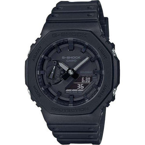 ROOK JAPAN:CASIO G-SHOCK CASIOAK CARBON CORE GUARD ANALOG DIGITAL ALL BLACK MEN WATCH GA-2100-1A1,JDM Watch,Casio G-Shock