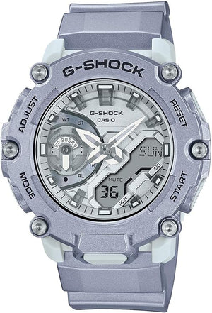 CASIO G-SHOCK FORGOTTEN FUTURE SERIES ANALOG DIGITAL SILVER MEN WATCH GA-2200FF-8AJF