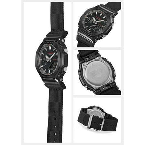 ROOK JAPAN:CASIO G-SHOCK WEB-EXCLUSIVE METAL COVERED BLACK FABRIC STRAP MEN WATCH GM-2100CB-1AJF,JDM Watch,Casio G-Shock