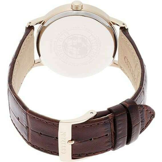 ROOK JAPAN:CITIZEN COLLECTION ECO DRIVE SOLAR LEATHER BROWN STRAP MEN WATCH BM9012-02A,JDM Watch,Citizen Collection