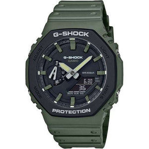 ROOK JAPAN:CASIO G-SHOCK CARBON CORE GUARD GREEN KHAKI RUBBER STRAP MEN WATCH GA-2110SU-3AJF,JDM Watch,Casio G-Shock