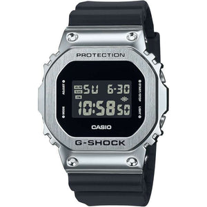 ROOK JAPAN:CASIO G-SHOCK DAY-DATE SQUARE DIGITAL DIAL BLACK & SILVER MEN WATCH GM-5600U-1JF,JDM Watch,Casio G-Shock