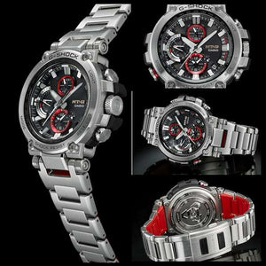 ROOK JAPAN:CASIO G-SHOCK MT-G BLUETOOTH RADIO SOLAR SILVER MEN WATCH MTG-B1000D-1AJF,JDM Watch,Casio G-Shock