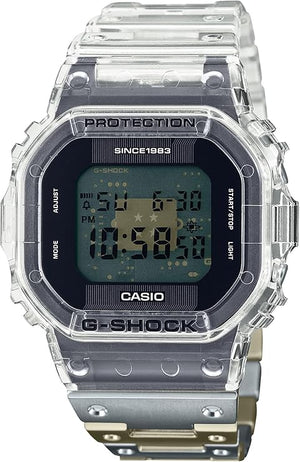 CASIO G-SHOCK 40TH ANNIVERSARY CLEAR REMIX DIGITAL MEN WATCH DWE-5640RX-7JR