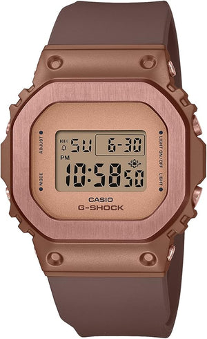 CASIO G-SHOCK MID-SIZE MODEL METAL COVERED DIGITAL BRONZE UNISEX WATCH GM-S5600BR-5JF