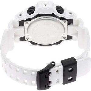 ROOK JAPAN:CASIO G-SHOCK WHITE RUBBER STRAP ANALOG DIGITAL BLACK DIAL MEN WATCH GA-700-7AJF,JDM Watch,Casio G-Shock