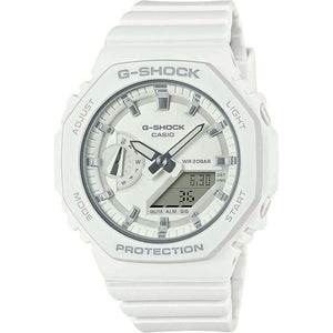 ROOK JAPAN:CASIO G-SHOCK DAY-DATE MID-SIZE MODEL RUBBER STRAP ALL WHITE MEN WATCH GMA-S2100-7AJF,JDM Watch,Casio G-Shock