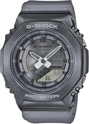 CASIO G-SHOCK MIDNIGHT FOG SERIES MID-SIZE MODEL METAL COVERED BLACK LADIES WATCH GM-S2100MF-1AJF