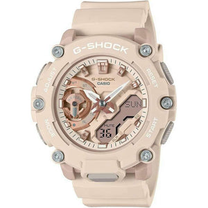 ROOK JAPAN:CASIO G-SHOCK MID-SIZE MODEL PINK BEIGE ANALOG DIGITAL LADIES WATCH GMA-S2200M-4AJF,JDM Watch,Casio G-Shock