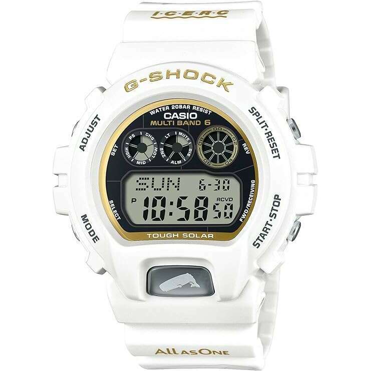 ROOK JAPAN:CASIO G-SHOCK LOVE THE SEA AND THE EARTH ICERC JAPAN COLLAB WHITE & GOLD MEN WATCH GW-6904K-7JR,JDM Watch,Casio G-Shock