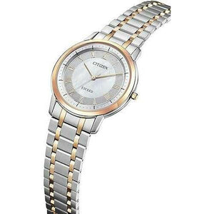 ROOK JAPAN:CITIZEN EXCEED ANALOG GOLDEN & PEARL COLOR TITANIUM MEN WATCH AR4004-71D,JDM Watch,Citizen Exceed