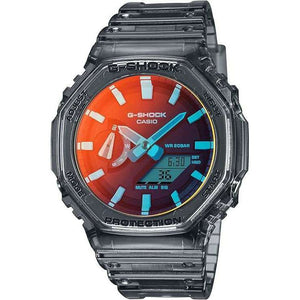 ROOK JAPAN:CASIO G-SHOCK BEACH TIME LAPSE SERIES GREY SKELETON MEN WATCH GA-2100TLS-8AJF,JDM Watch,Casio G-Shock