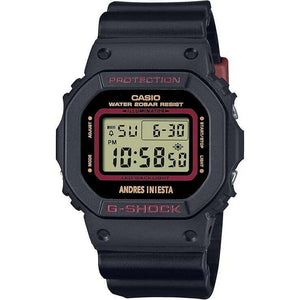 ROOK JAPAN:CASIO G-SHOCK ANDRES INIESTA SIGNATURE MODEL DIGITAL BLACK MEN WATCH DW-5600AI-1JR,JDM Watch,Casio G-Shock