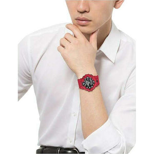 ROOK JAPAN:CASIO G-SHOCK ANALOG DIGITAL RED & BLACK MEN WATCH GA-700-4AJF,JDM Watch,Casio G-Shock