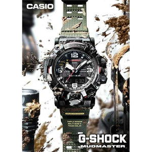 ROOK JAPAN:CASIO G-SHOCK MUDMASTER RADIO SOLAR ANALOG DIGITAL OLIVE GREEN MEN WATCH GWG-2000-1A3JF,JDM Watch,Casio G-Shock