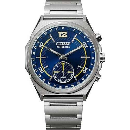 ROOK JAPAN:CITIZEN CONNECTED BLUETOOTH ANALOG SILVER STRAP BLUE DIAL MEN WATCH CX0000-55L,JDM Watch,The Citizen