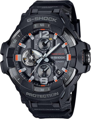 CASIO G-SHOCK GRAVITYMASTER BLUETOOTH SOLAR ANALOG BLACK MEN WATCH GR-B300EC-1AJF