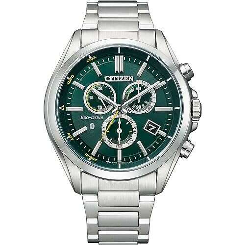 ROOK JAPAN:CITIZEN COLLECTION CONNECTED ECO-DRIVE W770 GREEN DIAL MEN WATCH BZ1050-56W,JDM Watch,Citizen Collection