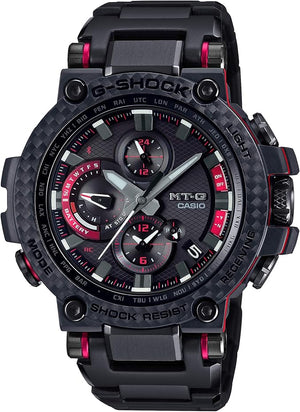 CASIO G-SHOCK MT-G BLUETOOTH RADIO SOLAR CARBON BEZEL BLACK MEN WATCH MTG-B1000XBD-1AJF