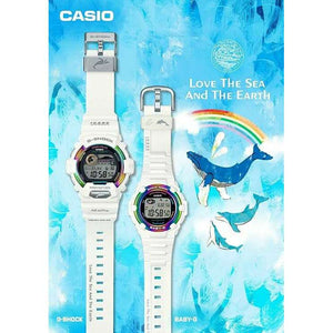 ROOK JAPAN:CASIO G-SHOCK LOVE THE SEA AND THE EARTH ICERC JAPAN COLLAB SOLAR WHITE MEN WATCH GWX-8904K-7JR,JDM Watch,Casio G-Shock