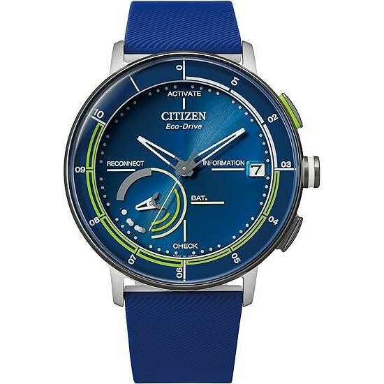 ROOK JAPAN:CITIZEN ECO DRIVE RIIIVER SOLAR BLUE RUBBER BAND MEN WATCH BZ7014-06L,JDM Watch,Citizen Eco-Drive Bluetooth