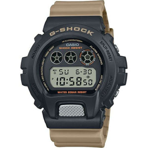 ROOK JAPAN:CASIO G-SHOCK TWO TONE UTILITY COLORS SERIES DIGITAL DIAL BLACK & KHAKI MEN WATCH DW-6900TU-1A5JF,JDM Watch,Casio G-Shock