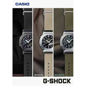 ROOK JAPAN:CASIO G-SHOCK WEB-EXCLUSIVE METAL COVERED BLACK FABRIC STRAP MEN WATCH GM-2100CB-1AJF,JDM Watch,Casio G-Shock