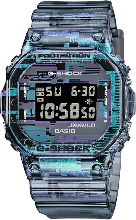 CASIO G-SHOCK DIGITAL GLITCH DESIGN MULTICOLORED MEN WATCH DW-5600NN-1JF