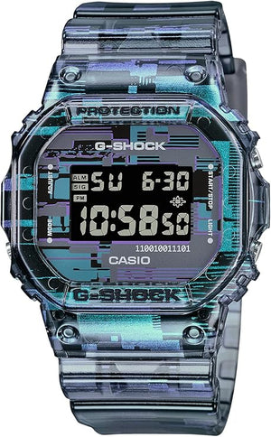 CASIO G-SHOCK DIGITAL GLITCH DESIGN MULTICOLORED MEN WATCH DW-5600NN-1JF