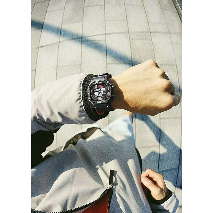 ROOK JAPAN:CASIO G-SHOCK G-SQUAD WEB-EXCLUSIVE BLUETOOTH BLACK & RED MEN WATCH DW-H5600MB-1A4JR,JDM Watch,Casio G-Shock