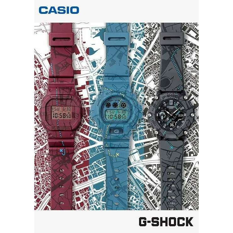 ROOK JAPAN:CASIO G-SHOCK TREASURE HINT SERIES ANALOG DIGITAL BLACK MEN WATCH GA-2200SBY-8AJR,JDM Watch,Casio G-Shock