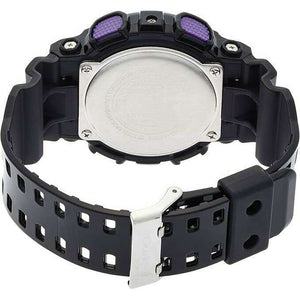 ROOK JAPAN:CASIO G-SHOCK DAY-DATE BLACK RUBBER STRAP BLUE/PURPLE DIAL MEN WATCH GA-110HC-1AJF,JDM Watch,Casio G-Shock