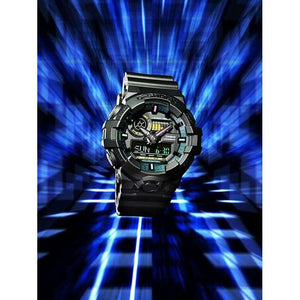 ROOK JAPAN:CASIO G-SHOCK MULTI FLUORESCENT COLOR SERIES BLACK RESIN STRAP MEN WATCH GA-700MF-1AJF,JDM Watch,Casio G-Shock