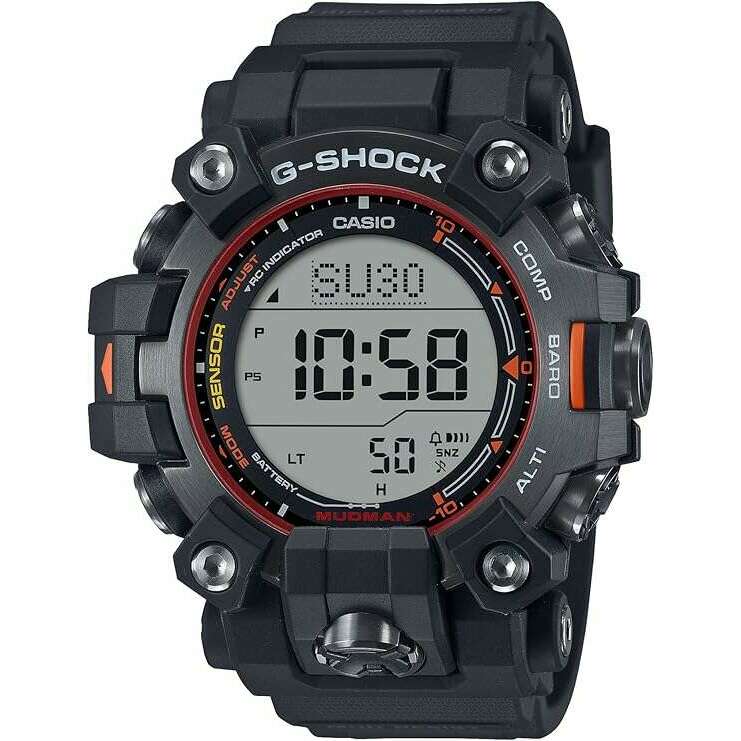 ROOK JAPAN:CASIO G-SHOCK MASTER OF G SERIES MUDMAN DIGITAL BLACK & ORANGE MEN WATCH GW-9500MEC-1JF,JDM Watch,Casio G-Shock