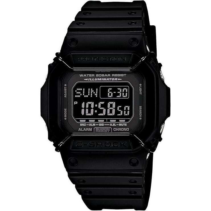 ROOK JAPAN:CASIO G-SHOCK DAY-DATE BLACK DIGITAL UNISEX WATCH DW-D5600P-1JF,JDM Watch,Casio G-Shock