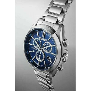 ROOK JAPAN:CITIZEN COLLECTION CONNECTED ECO-DRIVE W770 SILVER STRAP BLUE DIAL MEN WATCH BZ1050-56L,JDM Watch,Citizen Collection