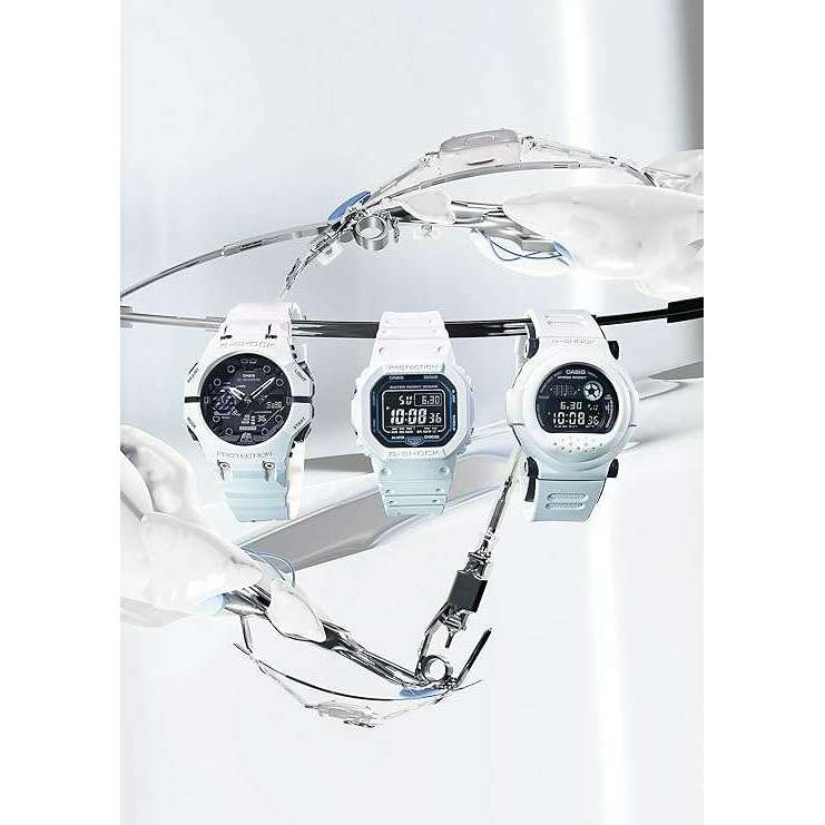 ROOK JAPAN:CASIO G-SHOCK SCI-FI WORLD SERIES BLUETOOTH DIGITAL DIAL WHITE MEN WATCH DW-B5600SF-7JF,JDM Watch,Casio G-Shock