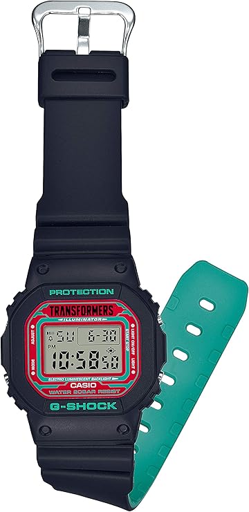 CASIO G-SHOCK TRANSFORMERS COLLABORATION MODEL DIGITAL MEN WATCH DW-5600TF19-SET