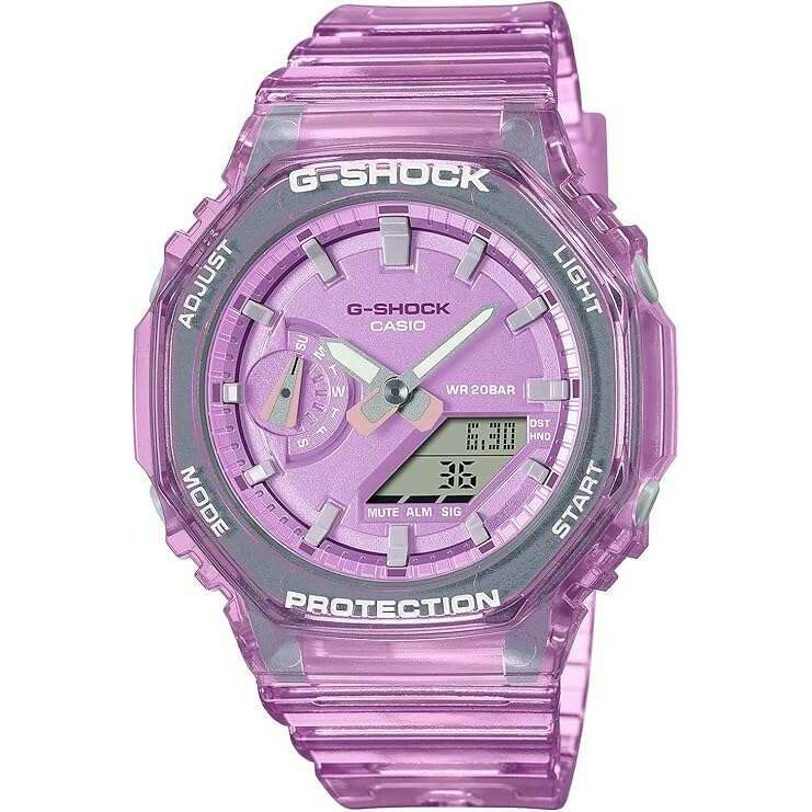 ROOK JAPAN:CASIO G-SHOCK MID-SIZE MODEL PURPLE SKELETON LADIES WATCH GMA-S2100SK-4AJF,JDM Watch,Casio G-Shock