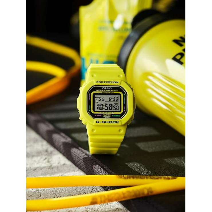 ROOK JAPAN:CASIO G-SHOCK ENERGY PACK YELLOW DIGITAL LADIES WATCH GMD-S5600EP-9JF,JDM Watch,Casio G-Shock