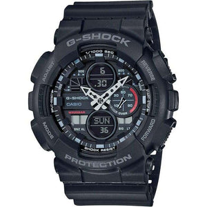 ROOK JAPAN:CASIO G-SHOCK DAY-DATE BLACK ANALOG DIGITAL MEN WATCH GA-140-1A1JF,JDM Watch,Casio G-Shock