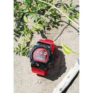 ROOK JAPAN:CASIO G-SHOCK METAL COVERED DIGITAL RED & BLACK MEN WATCH GM-6900B-4JF,JDM Watch,Casio G-Shock