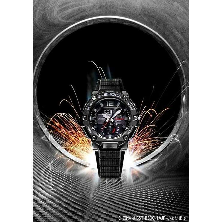 ROOK JAPAN:CASIO G-SHOCK G-STEEL SOLAR SMARTPHONE-LINKED BLACK & GOLD MEN WATCH GST-B300B-1AJF,JDM Watch,Casio G-Shock