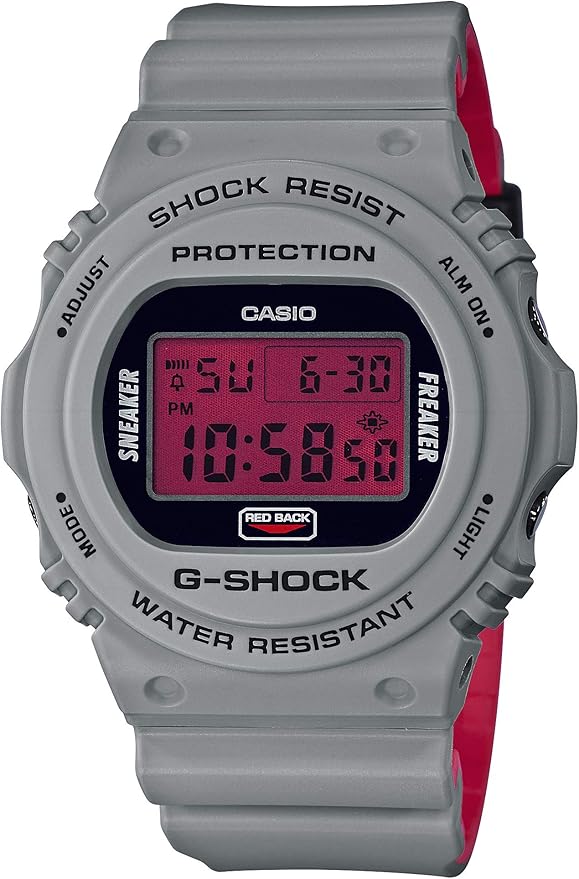 CASIO G-SHOCK SNEAKER FREAKER STANCE COLLABORATION GREY MEN WATCH DW-5700SF-1JR