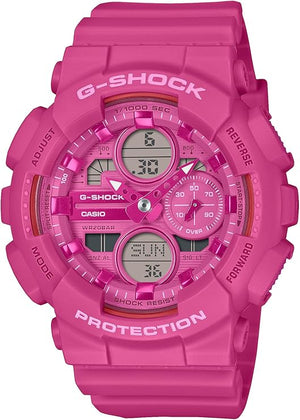 CASIO G-SHOCK POWER PINK ECO-FRIENDLY ANALOG DIGITAL LADIES WATCH GMA-S140PP-4AJF